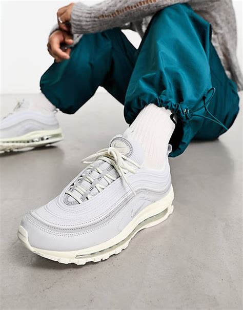 nike air max 97 silver grigie e bianche